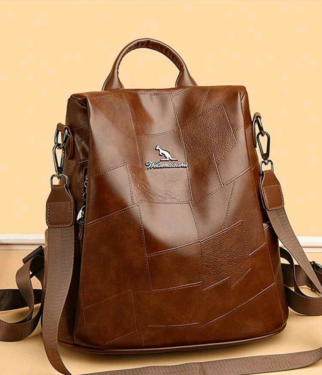 Women's Versatile Leather Bag